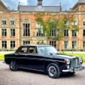 One of three Hooper-converted examples used for ministerial duties, this Rover P5 is the very example used to transport the newly elected Margaret Thatcher to Buckingham Place to meet the Queen in 1979. It’s guided at £35,000-£45,000.