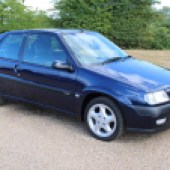The VTS was the hottest variant of the Citroën Saxo range, and with just 12,722 miles recorded, this desirable Phase One car from 1999 is surely going to be a hot ticket, especially as it’s offered with no reserve.