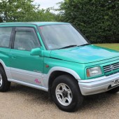 Another unusual lot was this 1999 Suzuki Vitara 1.6 4U Hardtop, a 54,000 mile survivor that was described as ‘faultless’ and boasted an impressive service history. At a sale price of £3564, the no-reserve lot surely offered great value.