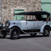 The oldest car in the sale as we went to press was this 1925 Alvis 12/50 TE Sports Tourer in Dove Grey with blood red trim. Fully restored over a 12-year period, it’s in wonderful condition and carries a guide price of £28,000-£37,000.