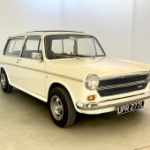 Believed to be one of only four Mk3 Countryman models left on UK roads, this 1972 Austin attracted lots of interest. Finished in its original white with a dark blue vinyl interior and numerous period accessories, it sold for £6450 against a £3000-£5000 guide price.