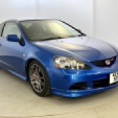 Imported to the UK when it was just seven months old, this desirable 2004 Honda Integra DC5 had covered just 49,000 miles and looked the part in its Vivid Blue hue. It came with plenty of history and beat its lower estimate to sell for £15,260.