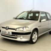 Showing one former keeper and just 15,000 miles, this incredibly original 1998 Peugeot 106 GTI was something of a unicorn and came with oodles of history. It was guided at £8000-£12,000 but was sold to a buyer in Texas for £15,950.