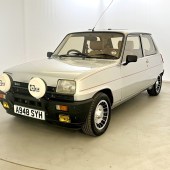 This Renault 5 Gordini Turbo is a late example, having been registered in 1984. Showing 69,000 miles and subject to much expenditure including a rebuilt engine, it comes with plenty of history and is expected to sell for £14,000-£16,000.