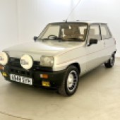 This Renault 5 Gordini Turbo is a late example, having been registered in 1984. Showing 69,000 miles and subject to much expenditure including a rebuilt engine, it comes with plenty of history and is expected to sell for £14,000-£16,000.