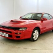 A rare Carlos Sainz model, this 1992 Celica GT-Four ST185 was one of 5000 produced as a homologation special with several different features and a 17bhp boost over the standard model. The 22,000-mile example has had only had one owner since 1995 and sold for a record figure of £30,100.