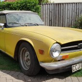 Last driven 16 years ago and not run for a decade, this 1973 Triumph TR6 was in the same ownership for 44 years. It comes with a large history file and is estimated at a tantalising £6000-£8000.