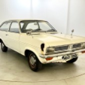 Another estate version of a once-common model, this 1973 HC Vauxhall Viva shows just 42,000 miles. It’s clearly a restoration project – note the extra ‘ventilation’ for the offside headlight – but has huge potential for an estimated £2000-£4000.