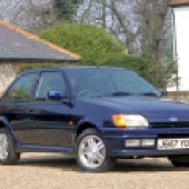 The Mk3 Fiesta became the first to top the sales charts.