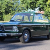 This 1971 BMW 1600-2 originally began life in orange but was repainted Deep Brunswick Green in 2000. A solid example that was recently recommissioned and is now ready to go, it’s estimated at £8000-£10,000.