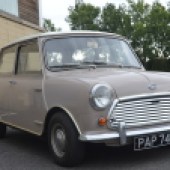 This is a bumper sale for classic Minis, but this beige 1968 Morris Cooper S is surely the pick of the bunch. In the same family since 1974, it’s highly original and is expected to sell for £27,000-£32,000.