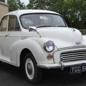 Fancy a winter project? This 1969 Morris Minor 1000 four-door saloon could be an ideal candidate. A running and driving example, it shows 46,916 miles and is guided at a mere £1800-£2200.