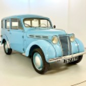 The Renault Juvaquatre was a pre-war design that remained in production in estate-bodied Dauphinoise guise until 1960. This 1957 example is in excellent condition and was driven to the auction house. It’s guided at £4000-£6000.