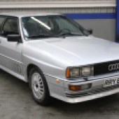 An early car from the first full year of production, this left-hand drive 1981 Audi Quattro was an unfinished restoration project but had only had two owners and showed just 53,220 miles. It sold for £25,380 against an £18,000-£22,000 estimate.