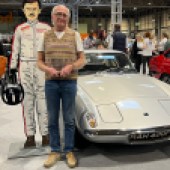 Pride of Ownership winner Ian Croft with his 1968 Lotus Elan Plus 2