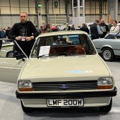 Stephen Cheape and his 1981 Ford Fiesta were also runners-up in the Pride of Ownership competition