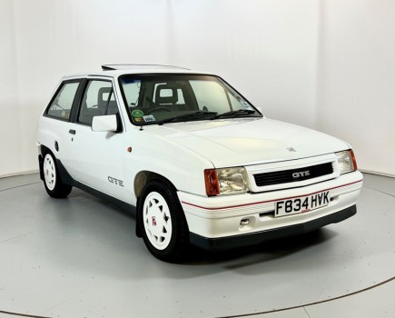In immaculate condition with a documented history and 35,000 miles from new, this 1988 Vauxhall Nova GTE was an excellent example of what is now a very rare and desirable model. It was guided at £14,000-£16,000 but managed an impressive £18,800.