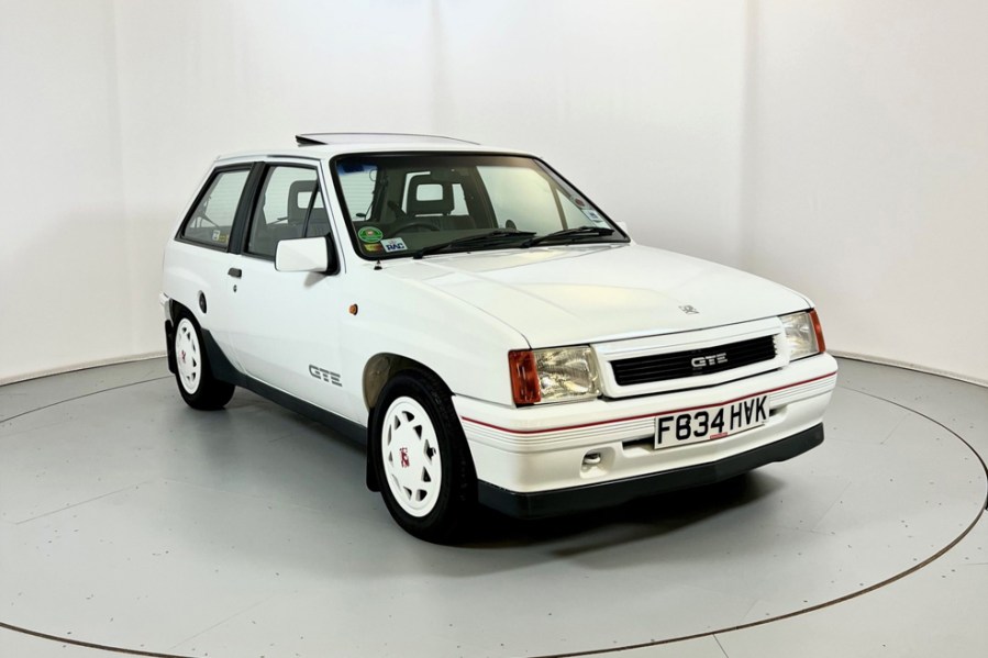 In immaculate condition with a documented history and 35,000 miles from new, this 1988 Vauxhall Nova GTE was an excellent example of what is now a very rare and desirable model. It was guided at £14,000-£16,000 but managed an impressive £18,800.