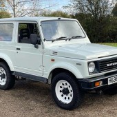 Offering a Land Rover alternative was this 1991 Suzuki SJ413 VX, a remarkable survivor that had covered a genuine 32,546 miles from new. Supplied with lots of paperwork and service records, it sold mid-estimate for £9288.