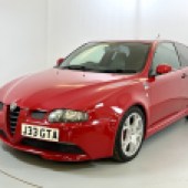 A great example of early 2000s hot hatch lunacy, this 2004 Alfa Romeo 147 GTA featured the legendary 3.2-litre V6 engine plus numerous tweaks including larger brakes and a Quaife LSD. Sold with a big history file to confirm its 91,000 miles, it changed hands for £11,000.