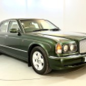 The Bentley Arnage continues to offer a lot of car for the money, and with petrol prices finally coming down, is looking attractive once again. This early example featured the BMW 4.4-litre engine, and comfortably beat its £9000-£11,000 guide to finish on £12,426.