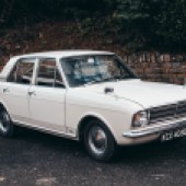 Remarkably, this 1967 Ford Cortina 1500 Super was parked up in 1969 and had been unused since, though the engine and brakes had recently been rebuilt. A very early example of a Mk2, it had covered just 6238 miles and passed to a new owner for £15,680.