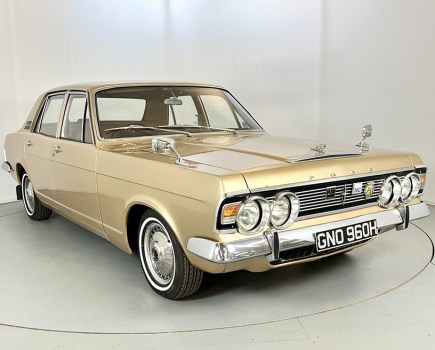 One of the older Fords in the sale, this 1970 Mk4 Zodiac was resplendent in gold and had only had one former keeper. The 3.0-litre automatic variant showed just 70,000 miles and beat its £5000-£7000 guide price to sell for £8447.