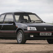 This late 1.6-litre Peugeot 205 GTI had been previously owned by Ferrari GT-series racing driver Matt Griffin. In lovely condition all-round, having been restored in 2015 and in original specification, it made £6750.