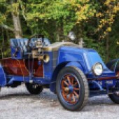 Powered by a four-cylinder 8.5-litre engine developing a mere 45bhp, this beautifully restored 1913 Renault DQ was taken from a private collection and is thought to be the only example in the UK. It was estimated at £58,000-£68,000 but went on to sell for a remarkable £128,800.