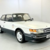 This 1989 Saab 900 T16S was a real rarity, being one of only 256 produced with the two-door saloon body. It had covered over 190,000 miles but was still in very tidy condition, prompting a sale price of £6832.