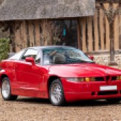 Joining a host of Italian cars offered in Paris is this distinctive 1992 Alfa Romeo SZ, which is number 78 from 1036 examples produced, and shows a mere 7869km. The one-family-owned example is offered with no reserve, but is guided at €75,000-€95,000 (£65,000-£80,000)