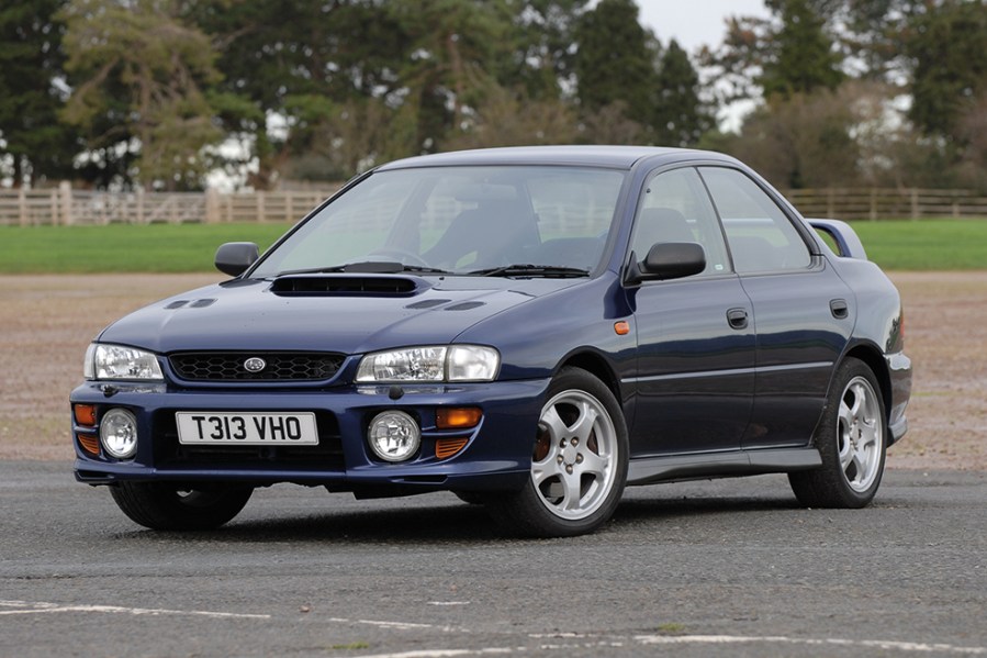 Popular Japanese performance icons like the Subaru Impreza are included in Hagerty's RAD Index