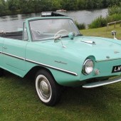 An excellent example of the famous amphibious car, this 1965 Amphicar 770 is thought to be one of only eight examples in the UK. Estimated at £38,000-£44,000, it has been restored in the past but you’ll need to cure a few leaks at the rear before you hit the water.