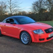 Hagerty’s 2023 UK Bull Market list predicts the Audi TT Quattro Sport – a run-out model for the Mk1 – as one of the stars of the year. It’s spot-on if this 35,000 mile example from 2005 is anything to go by, easily beating its £12,000 top estimate to sell for £19,224.