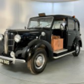 A late example registered in the penultimate year of production, this 1957 Austin FX3 taxi operated in West London before being used for private work, including an appearance on The Saint TV series in 1964. It still presented very well and sold mid-estimate for £12,360.