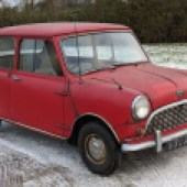 Joining a host of Minis in the sale was this Austin Seven-badged Mk1 from 1960. A Deluxe model in Tartan Red, it came with plenty of history to back up its 46,820 miles and was offered with no reserve. It predictably attracted lots of interest before selling for £11,340.