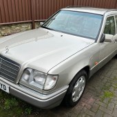 Presented with a good history file, a recent new loom and fresh tyres, this E220 Estate has driven just under 87,000 miles from new in 1993. Kept by two local owners from new, bids of between £1500-£2000 could secure this modern classic seven-seater.
