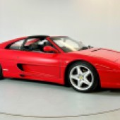 The sale’s headliner was this 1995 Ferrari 355 GTS, which had been with its vendor since 1999 and was resplendent in traditional red with a black leather interior. The targa-roofed model showed just 44,000 miles and sold for an impressive £78,000.