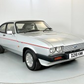 Registered in April 1987, this very late Ford Capri 2.8 Injection had a few rust bubbles, but drove superbly and came with a massive history file that included its original stamped service book. It sold towards the top end of its £8000-£12,000 estimate for £11,018.
