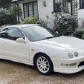 A desirable UK-spec DC2 Type R model, this 1998 Honda Integra was a one-owner car with a full service history, but had covered a remarkable 201,300 miles. It was offered with no reserve and managed to sell for an impressive £8748.