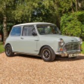 This 1966 Mk1 Austin Mini Cooper is being offered from the private collection of Jamiroquai front man, Jay Kay. Beautifully restored with excellent attention to detail, it’s said to want for nothing and carries an estimate of £30,000-£35,000.