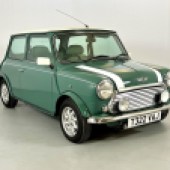 One of three Rover Minis in the sale, this Almond Green Cooper automatic was reimported from Japan in 2021. The 1999 example was in excellent condition and boasted such JDM luxuries as air conditioning, so it was no surprise to see it beat its £8000-£10,000 estimate to sell for £12,650.