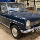 One of Europe’s early front-wheel drive hatchbacks (entering production in 1967), the Simca 1100 was a big success, with 2.2 million built in total. This 1968 survivor retains its original handbook and service manual, and is estimated at £3000-£4000.