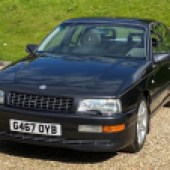 Showing a mileage of 78,288, this 1990 Senator CD 24V 3.0 Automatic appears to be an original example, complete with service history and associated historical paperwork. Expected to bring the hammer down at somewhere between £5500 and £6500, it’s a lot of car for the money.