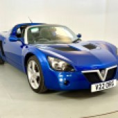 An excellent alternative to the more expensive Lotus Elise, this 2003 Vauxhall VX220 was the 2.2 variant and showed just 39,000 miles. It came with a long MoT and a good history file, and sold at the top end of its guide for £11,900.