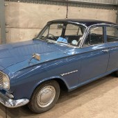 Having spent many years as a museum exhibit in North Yorkshire, this 1962 Vauxhall Victor has recently undergone an extensive recommissioning process and looks to be in excellent shape. The early example of the Victor Super model is expected to sell for £4000-£5000.