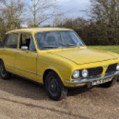 Kept in the same family for much of its life, this 1976 Dolomite 1850 has recently been recommissioned. Its current mileage is just 46,200, and ACA suggests it could be yours for £5000 or less.