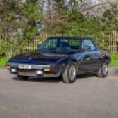 A last-of-the-line Gran Finale model registered in 1990, this Fiat X1/9 had covered just 16,800 miles and remained in very good condition. It was offered with no reserve and soared to an impressive sale price of £14,560.