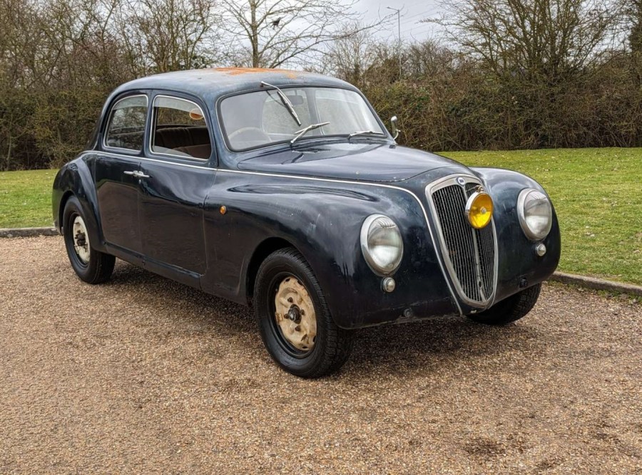 Modified in period by Lancia’s technical department for the 1952 Mille Miglia, this ‘barn find’ Aurelia B10 requires work. However, as a documented Mille Miglia-eligible car guided at £18,000-£22,000, it’s a rare find indeed.