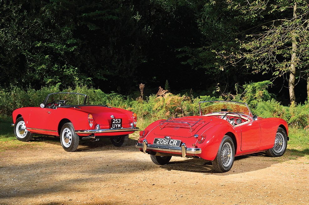 MGA vs Alfa Romeo Giulietta Spider - Classics World